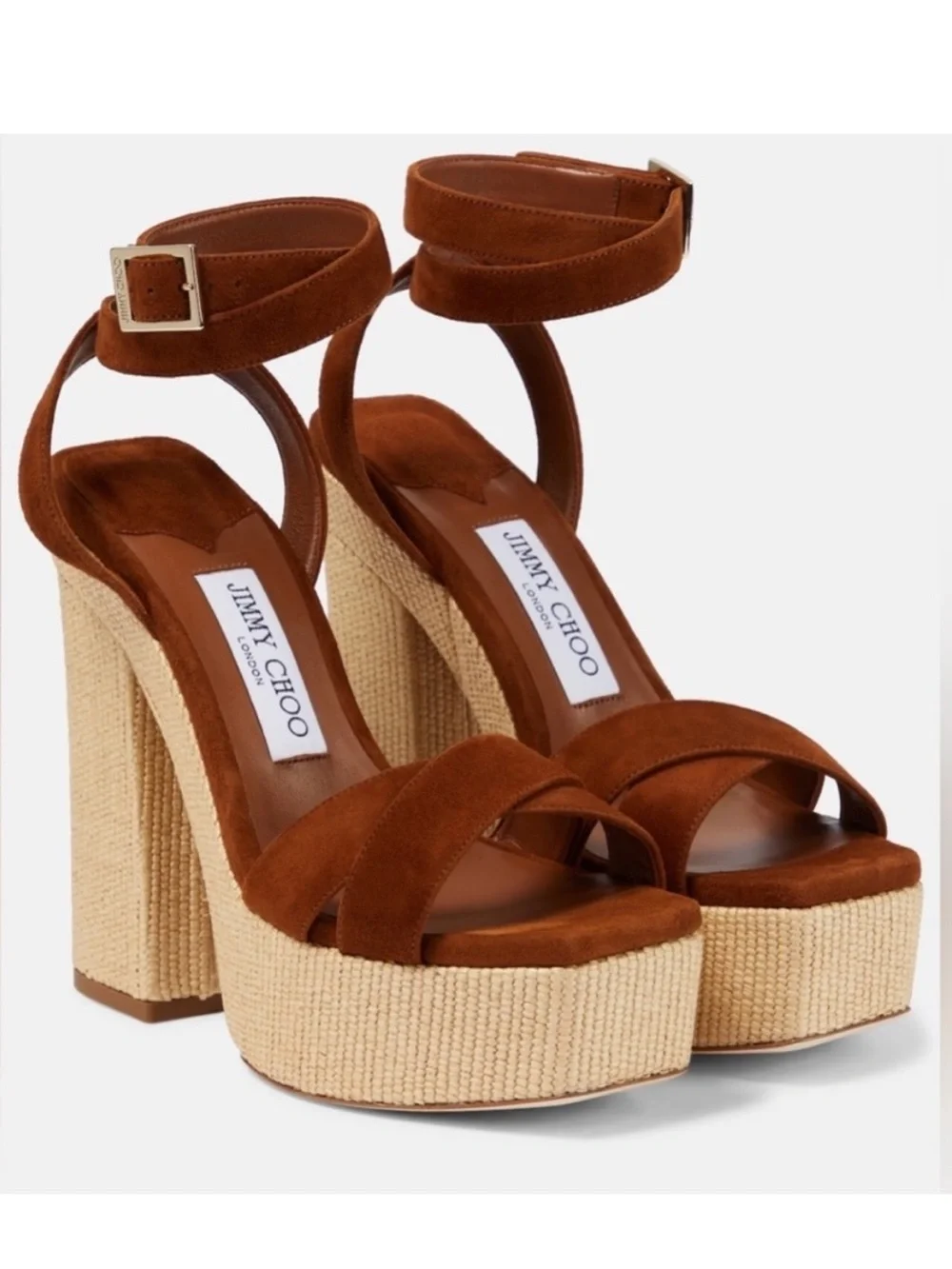 Jimmy Choo Gaia 140 Platform Heels